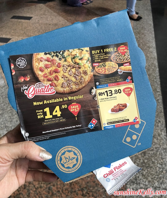 Domino’s Spreads Festive Vibes at KTM Sentral & TBS Stations, Domino's Free Pizza Distribution, Domino's Pizza, Domino's Pizza Malaysia, KTM Sentral, TBS Station, balik kampung, cny 2020, lifestyle 
