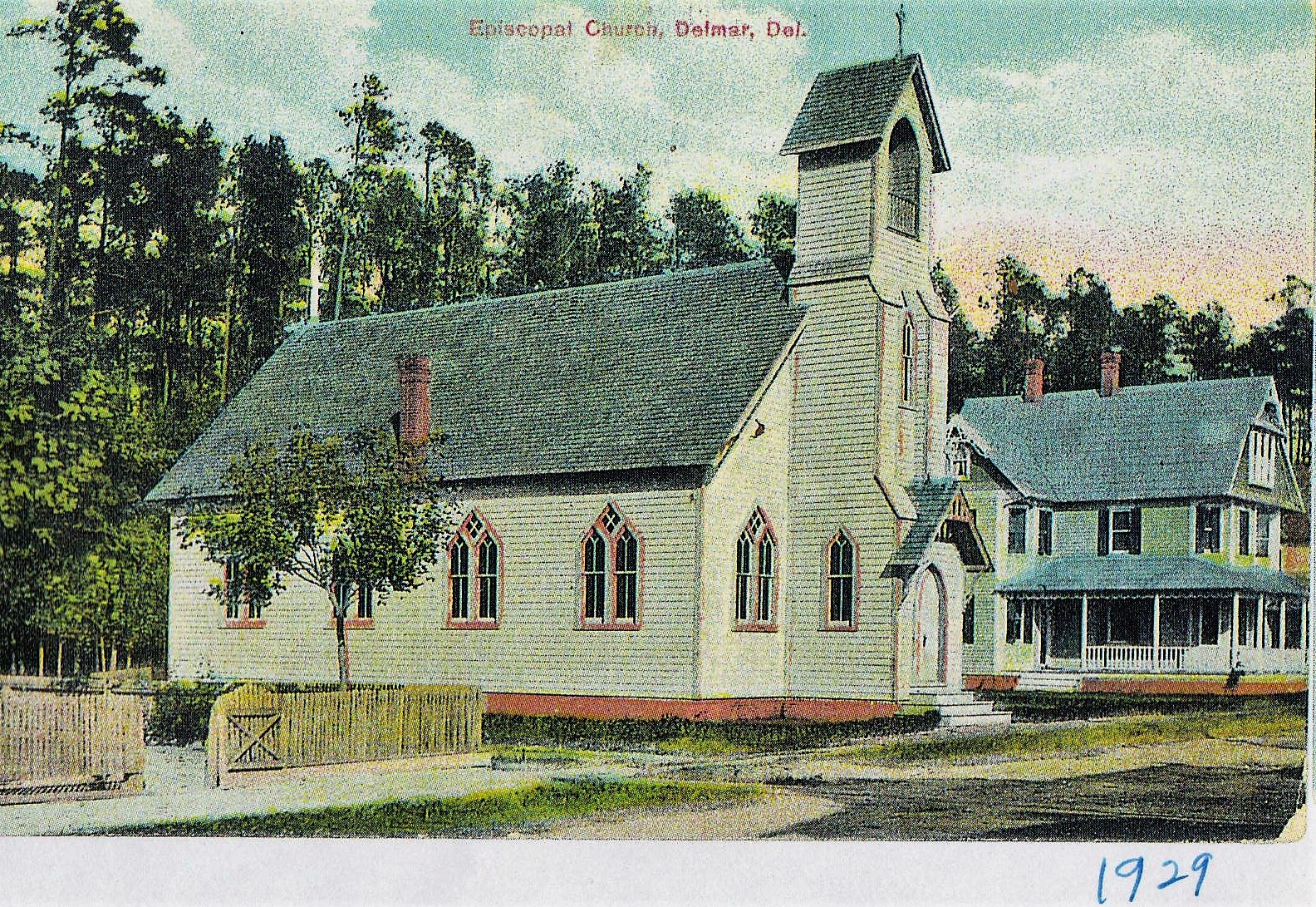 Delmar Historical And Art Society The 1899 Episcopal Church