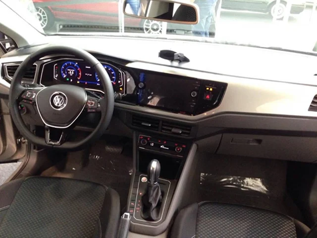 Novo VW Polo 200 TSI Automático - Nacional - interior