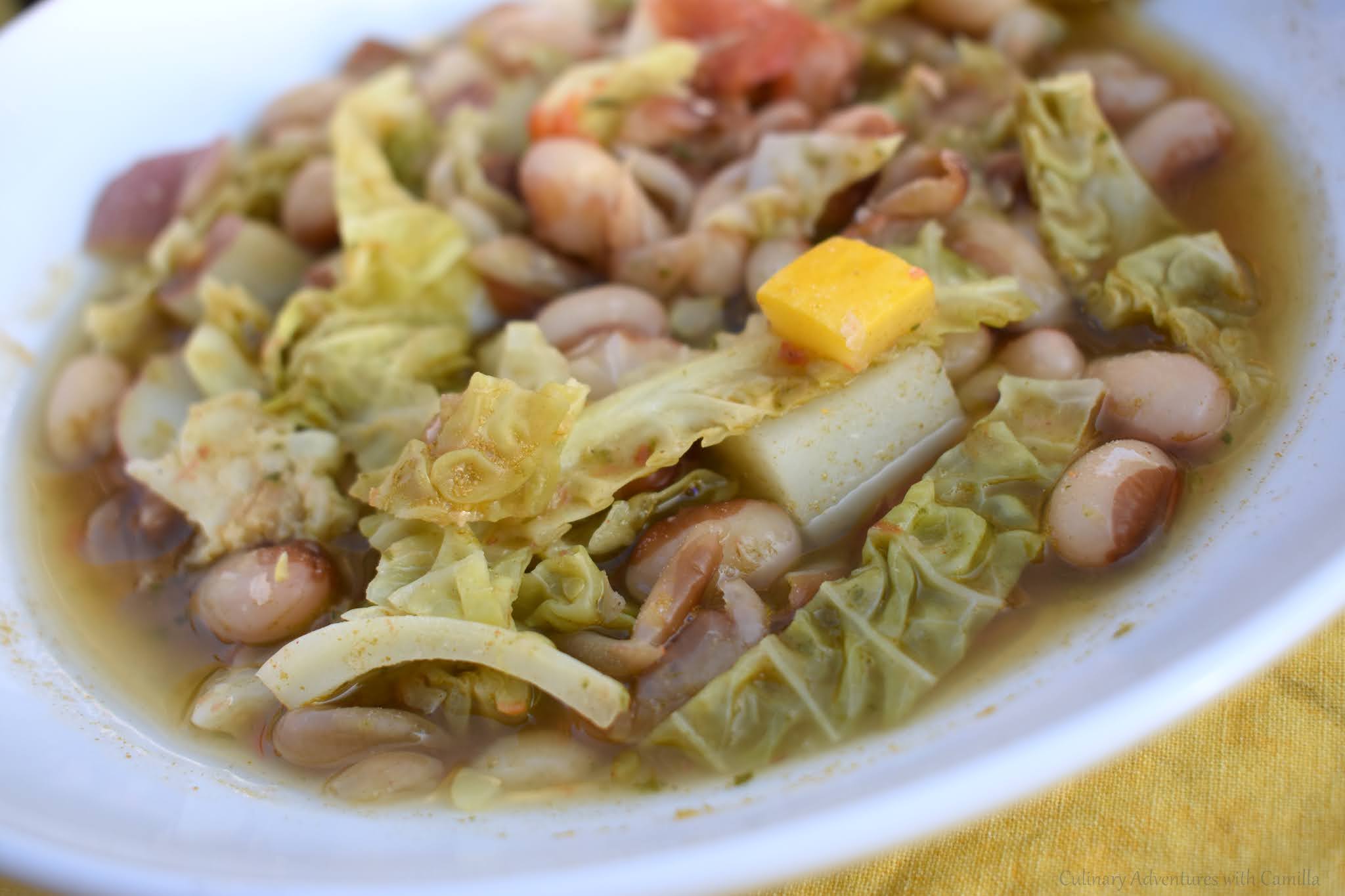 Caldo Verde (Portuguese Cabbage Soup) SoupSwappers