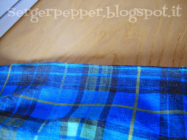 sergerpepper - my lined foldable market bag