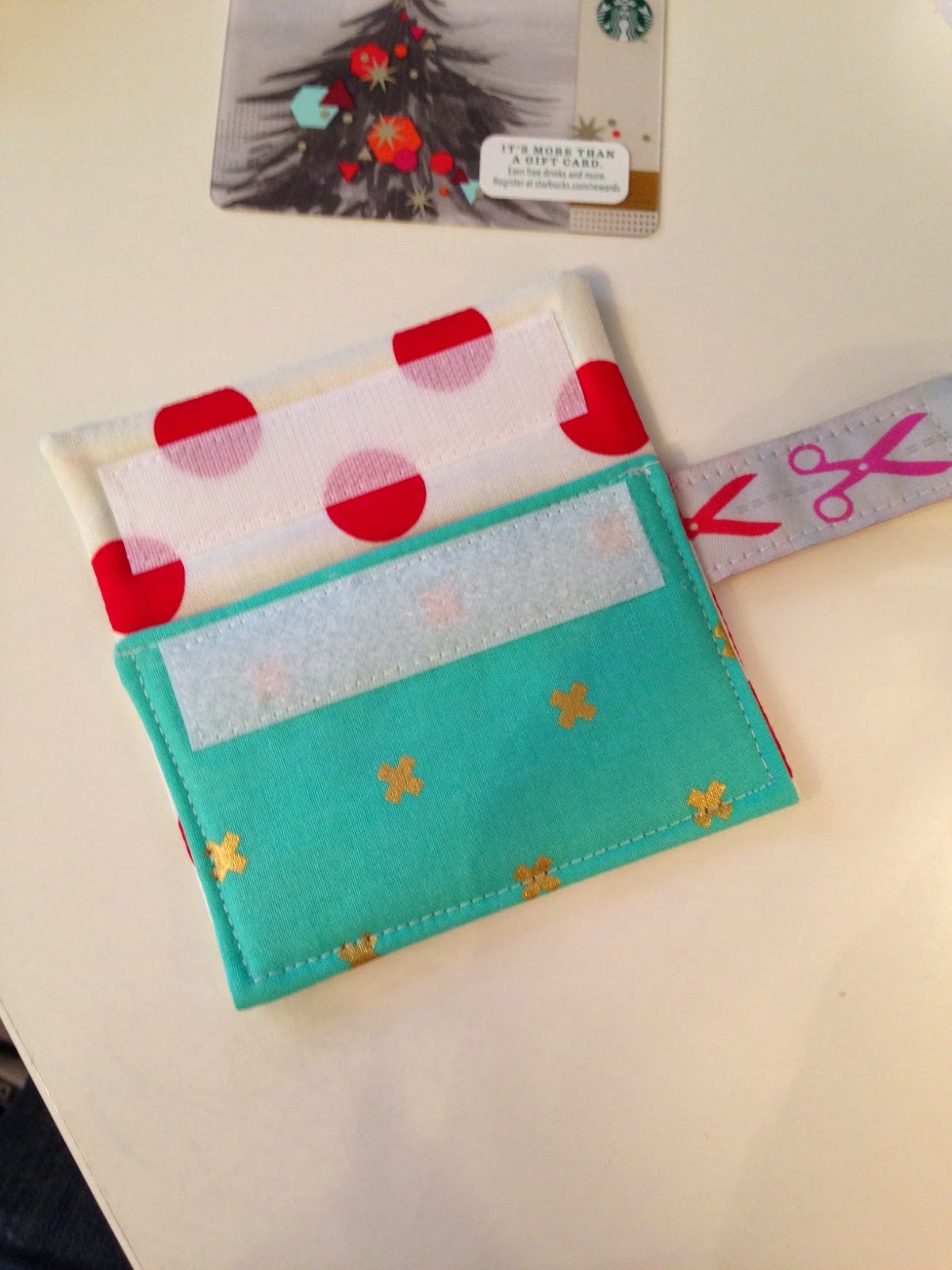 Little Bit Funky: 20 minute crafter {giftcard holder/wallet}
