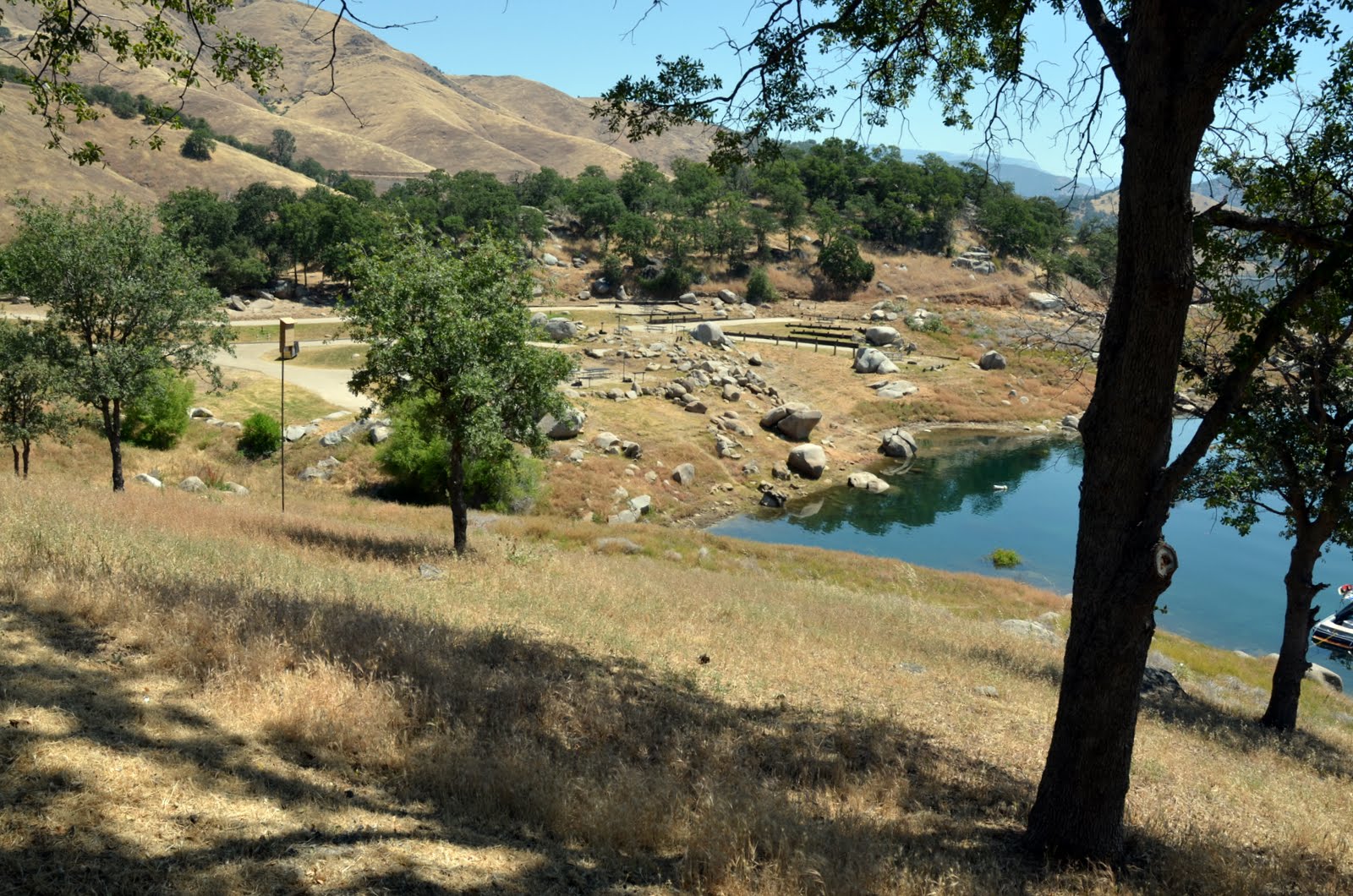 RVing Beach Bums Pine Flat Lake/Island Park Near Fresno, CA