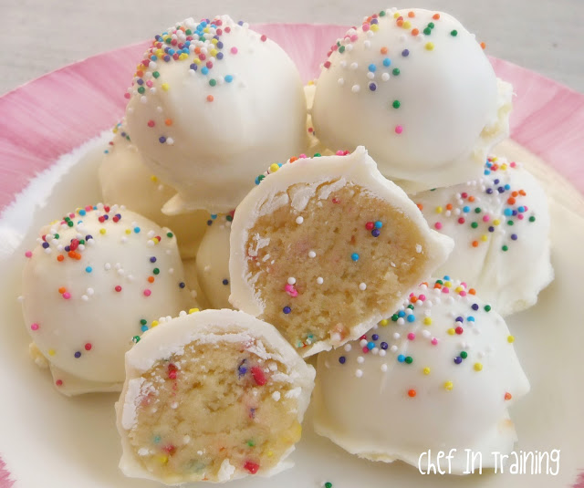 Testing Trendy....1, 2, 3 No Bake Cake Batter Balls aka heaven on my
