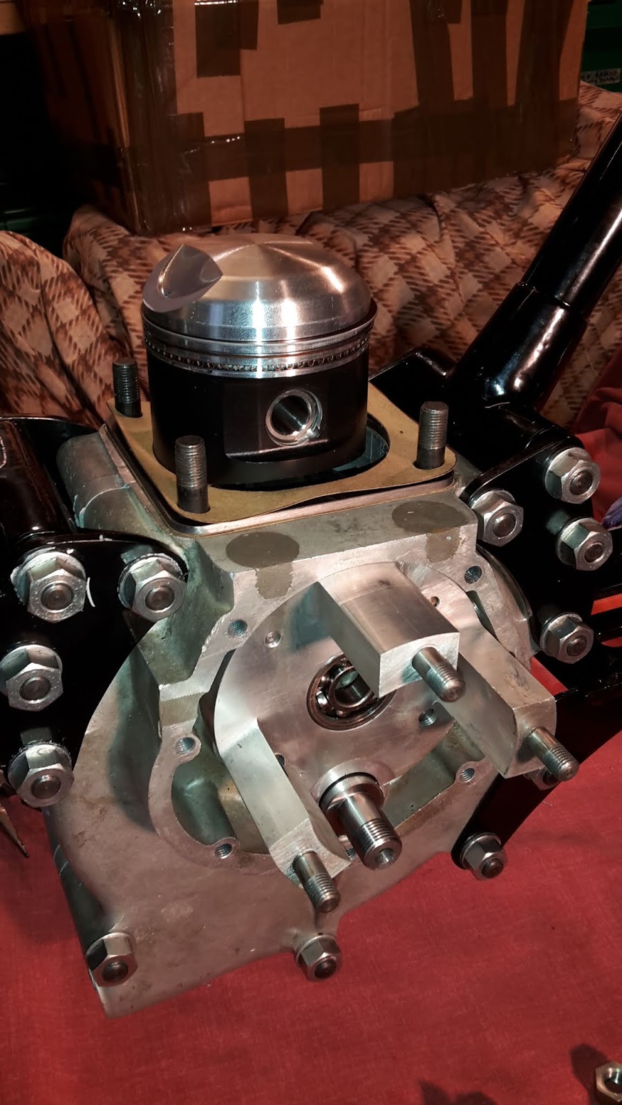 Vintage AJS The Camshaft Drive