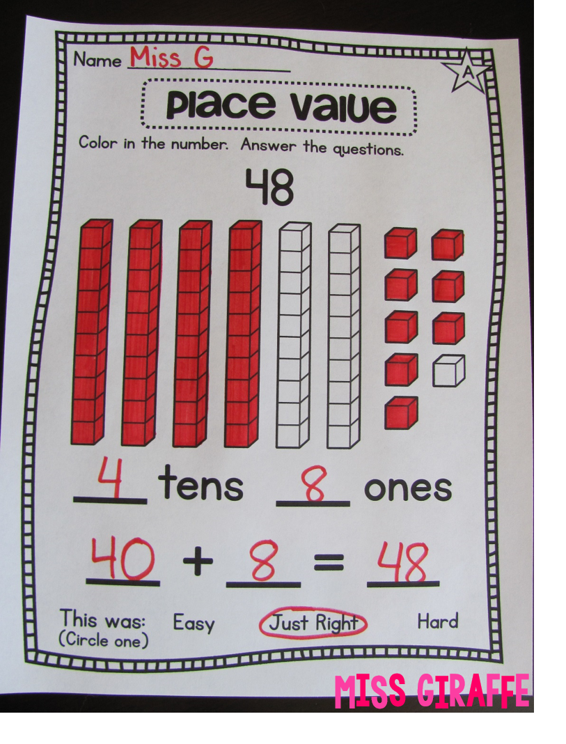 So many great ideas for teaching place value!
