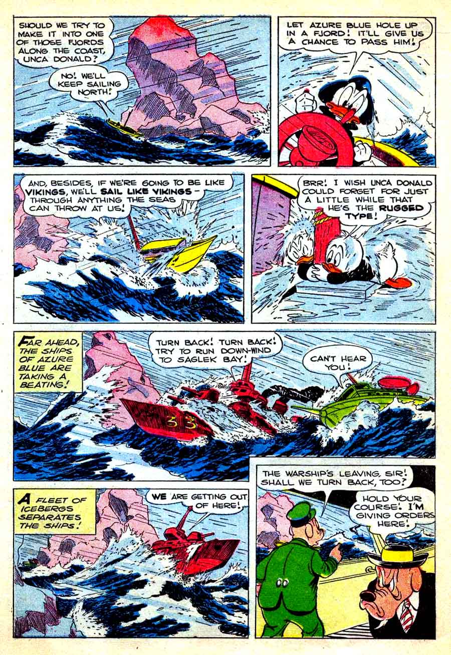 Donald Duck / Four Color Comics v2 #408 - Carl Barks 1940s comic book page art Donald Duck / Four Color Comics v2 #408 - Carl Barks 1940s comic book page art