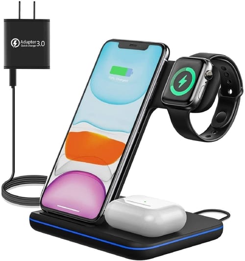 Review MOING GYZ5C 3in1 Station Wireless Charger Stand