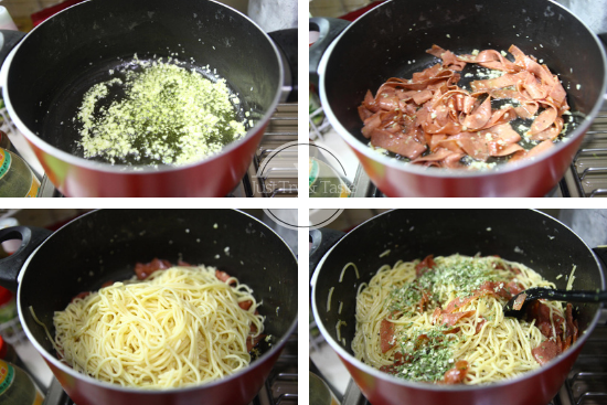 Resep Spaghetti Smoked Beef JTT