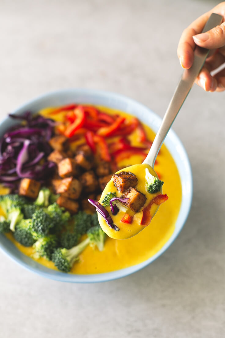 Curry and sweet potato soup | danceofstoves.com #vegan Curry and sweet potato soup | danceofstoves.com #vegan