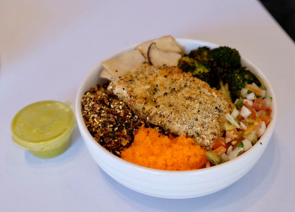 Malaysian Lifestyle Blog Kubis & Kale Poke Bowl Bandar Sunway