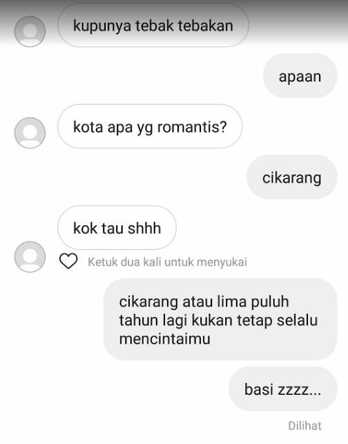 Tebak Tebakan Gombal Romantis Buat Gebetan Coba kasih ke
