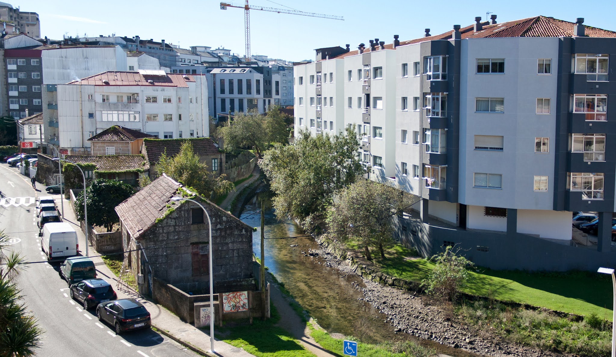 Calles de Pontevedra Río de los Gafos