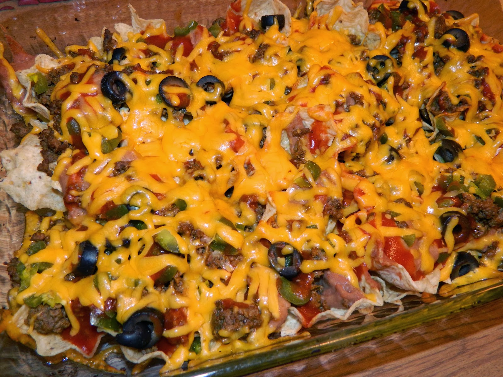 PolkaDotty Place Baked Nachos