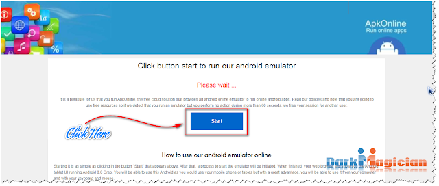 Online Android Emulator Run Online