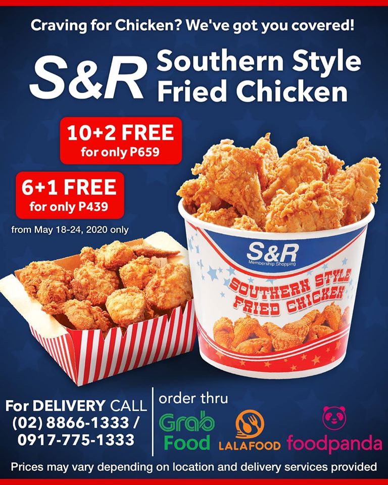 Manila Shopper S R Southern Style Fried Chicken Promo May