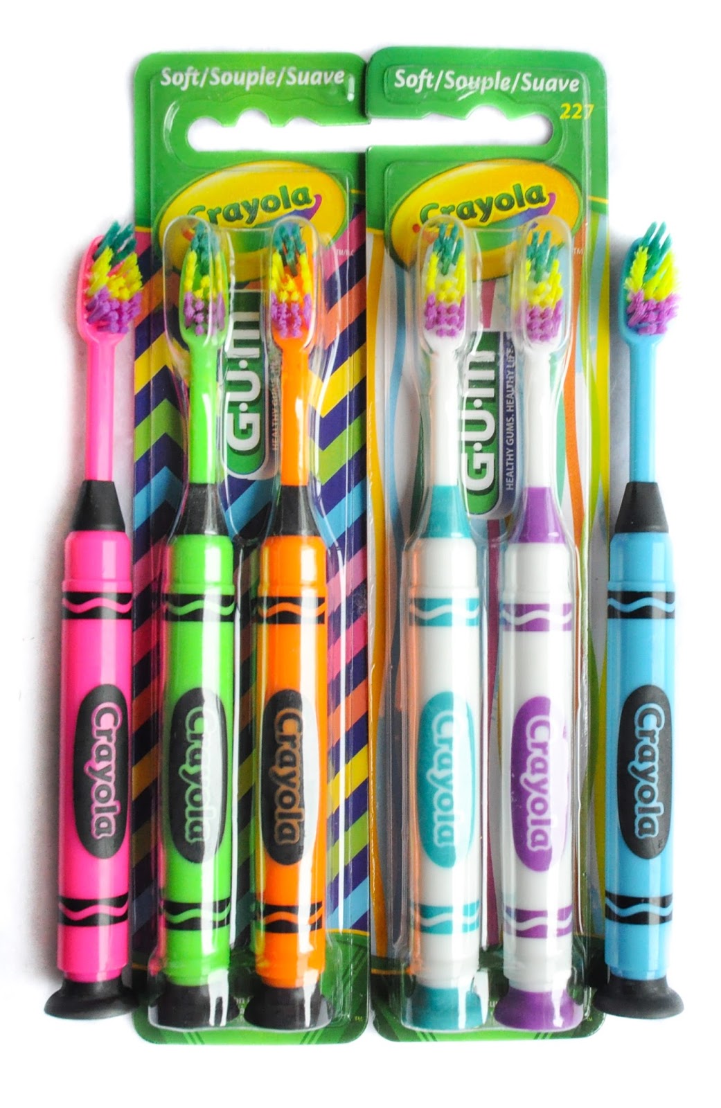 Crayola Kids' Gum Toothpaste and Flossers What's Inside the Box