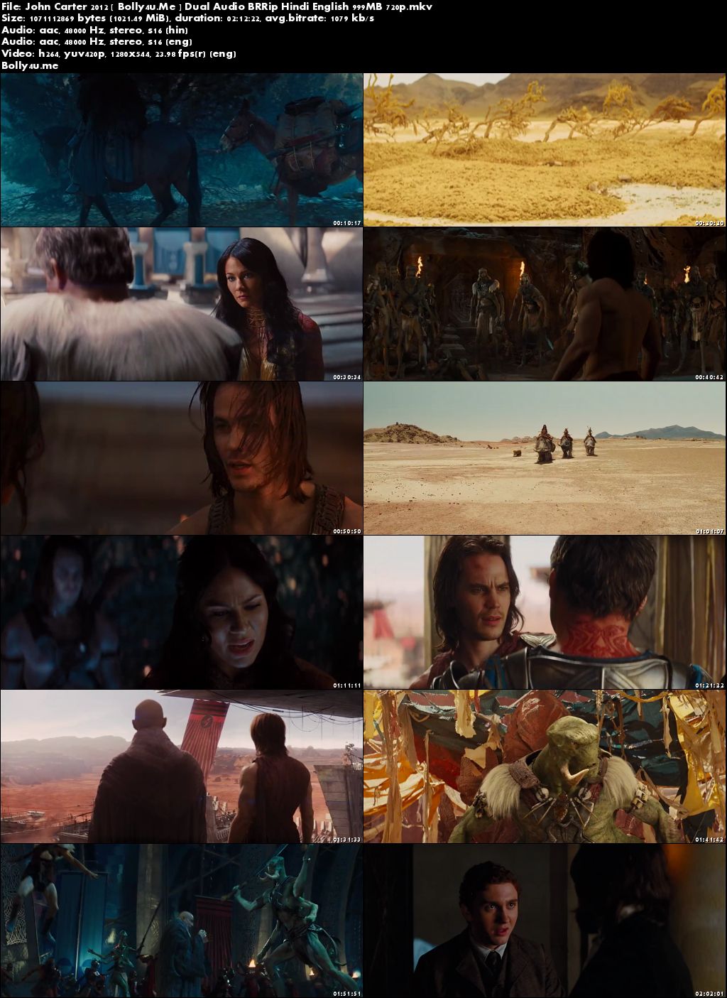 John Carter 2012 BRRip 400MB Hindi Dual Audio 480p Download John Carter 2012 BRRip 400MB Hindi Dual Audio 480p Download