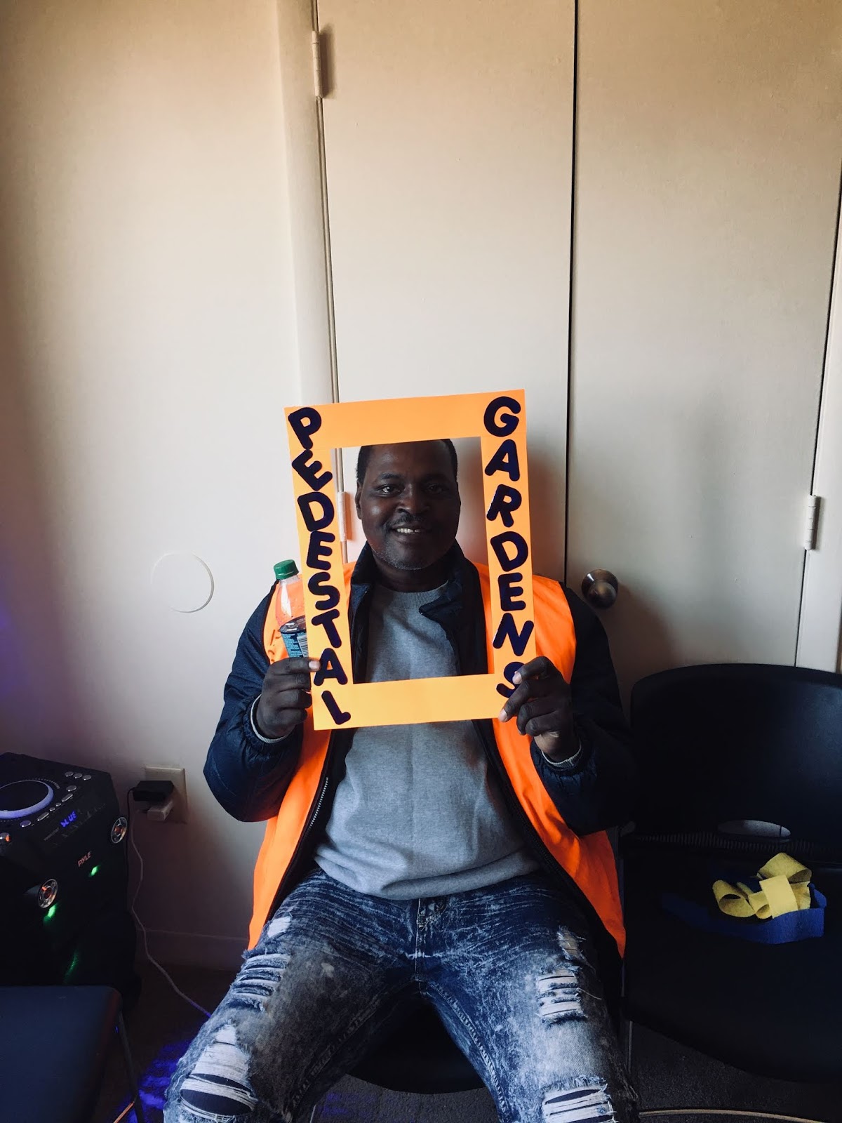 Community Life at Pedestal Gardens, Baltimore Coppin State Interns