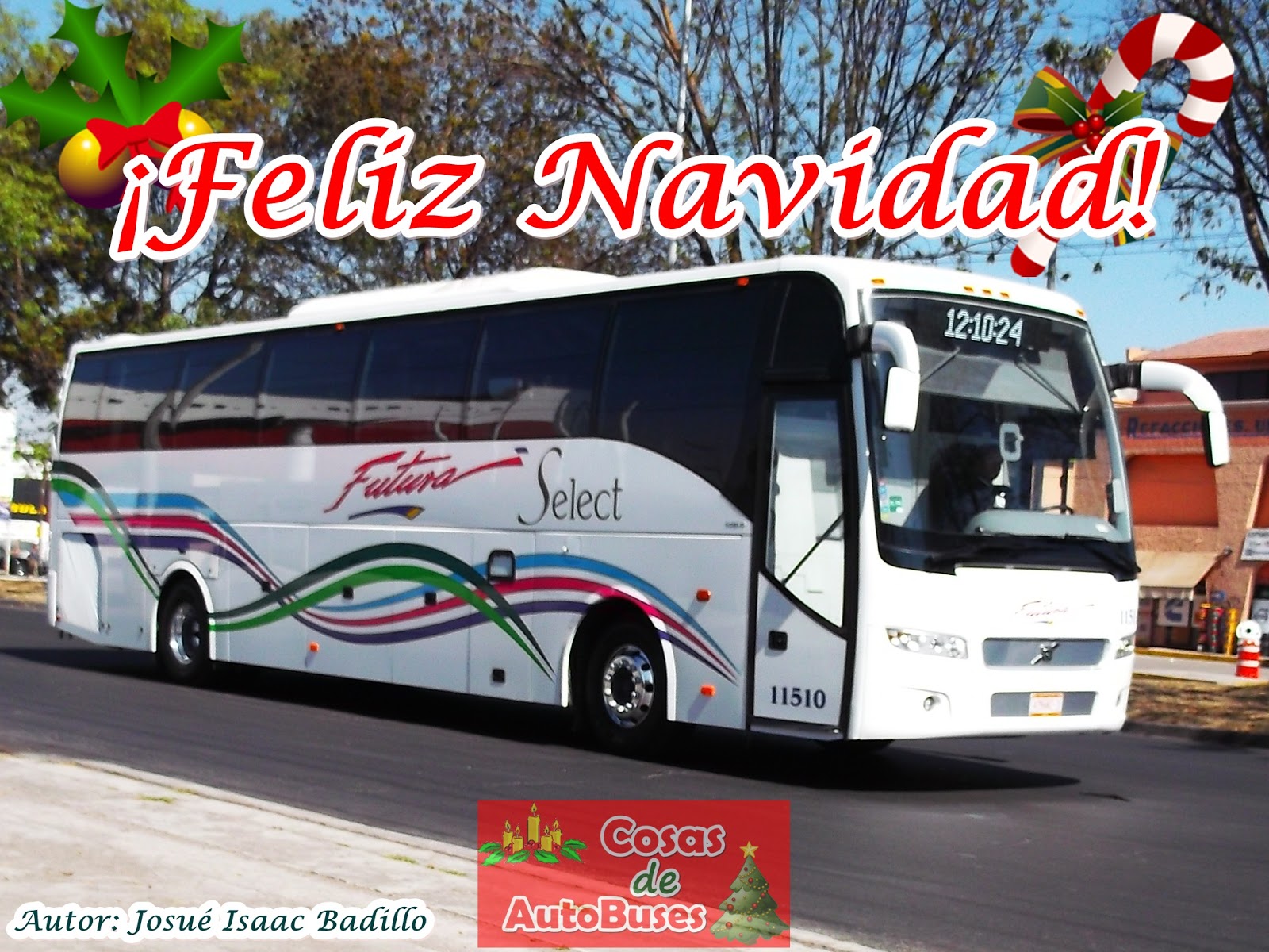 Cosas de Autobuses ¡¡Feliz Navidad!!