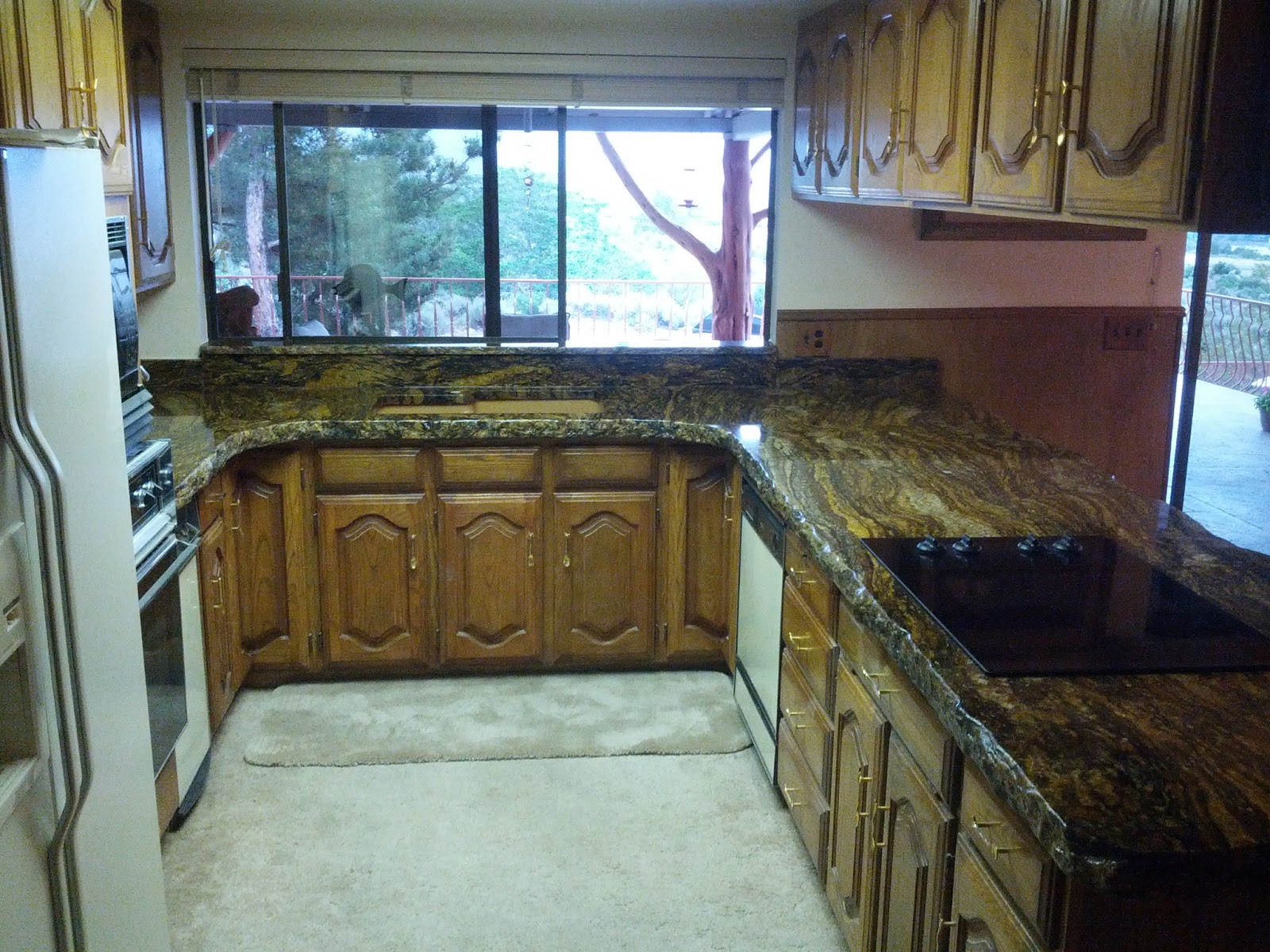 Stone Solutions Granite Rustic Chiseled Edge Blue Storm Granite