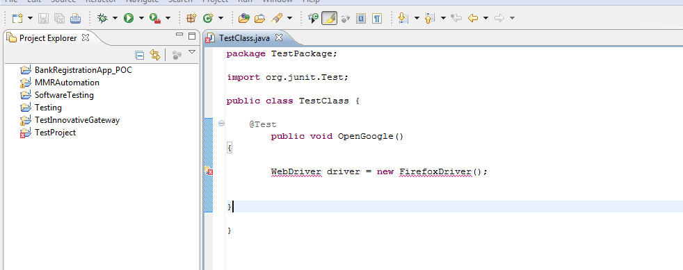 Software Testing Site: Creating Test Case in Eclipse using Selenium Web ...