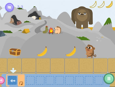 Στιγμιότυπο από το παιχνίδι CodeMonkey Jr