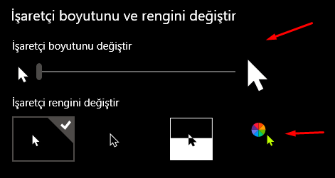 Windows 10 Mouse İmleci ve Boyutu Değiştirme Nasıl Yapılır? Windows 10 Mouse İmleci ve Boyutu Değiştirme Nasıl Yapılır?