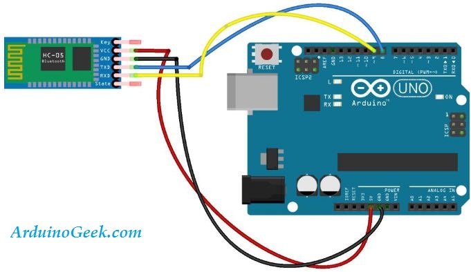 How to Handle HC-05 Bluetooth Module with Arduino ~ Arduino Geek