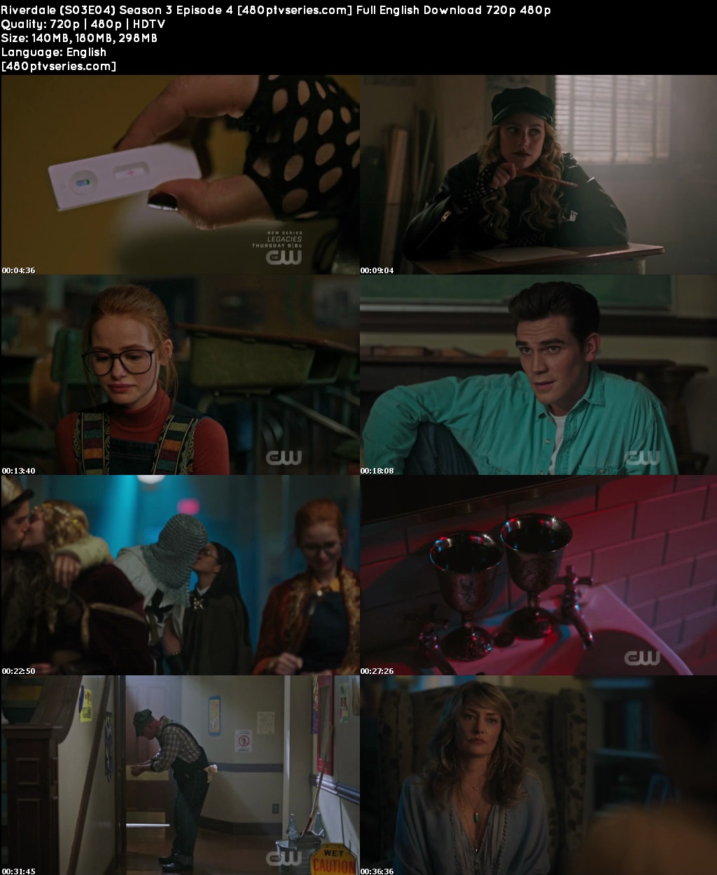 Riverdale (S03E04) Season 3 Episode 4 Full English Download 720p 480p