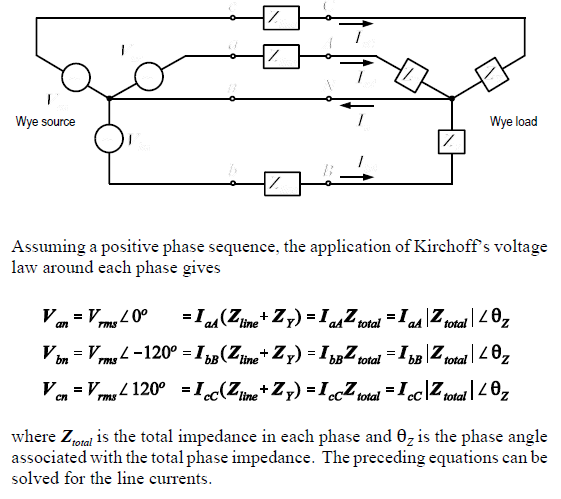 Balanced Threephase Circuits