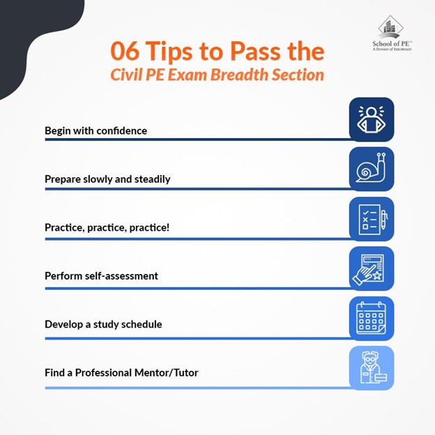 Tips to Pass the Civil PE Exam Breadth Section