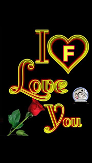 i love you f nameart i love you f nameart