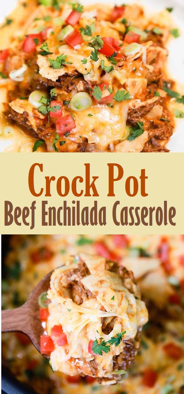 Crock Pot Beef Enchilada Casserole Healthy