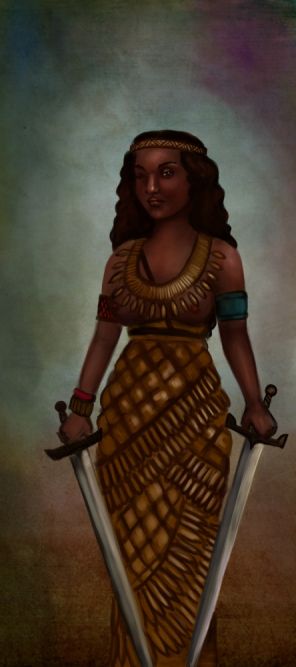 african female warrior