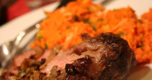 Trying to make a lamb lover out of me yet