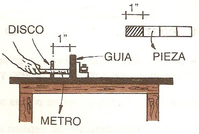 MUEBLES DOMOTICOS: CORTE LONGITUDINAL DE MADERA (cortar a grueso y ancho).