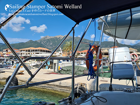 Life on Sailing Boat SATOMI in Greece  by Sailing Stamper Satomi Wellardギリシアでの船上生活レポ