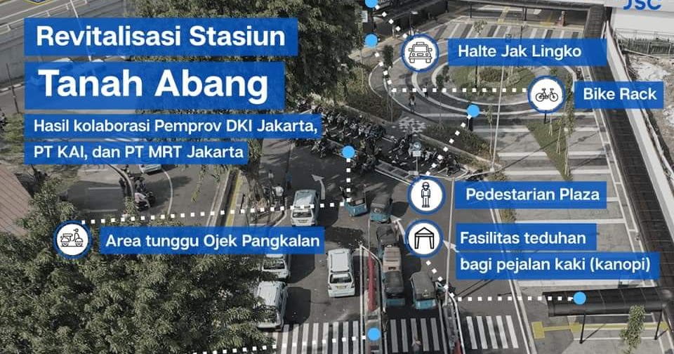 Stasiun Tanah Abang Kini Keren Setelah Di-Revitalisasi, Terima Kasih