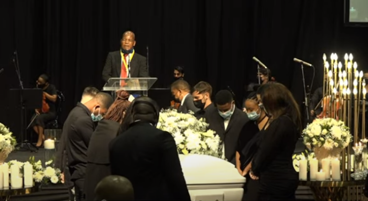 Nelli Tembe funeral pictures