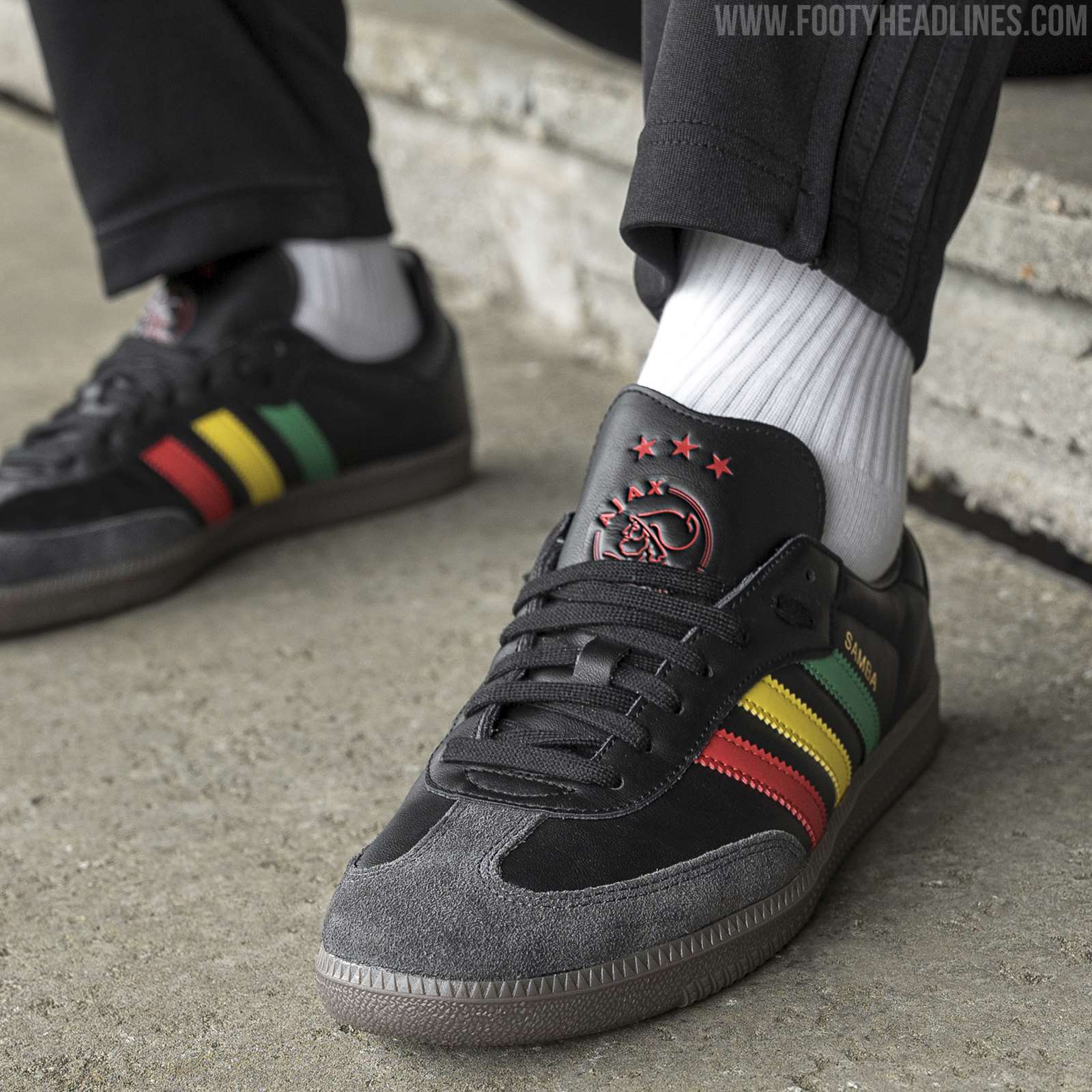 Comerciante itinerante La ciudad Roux Adidas Ajax 21-22 Third Kit Shoes Released - Inspired by Bob Marley - Footy  Headlines