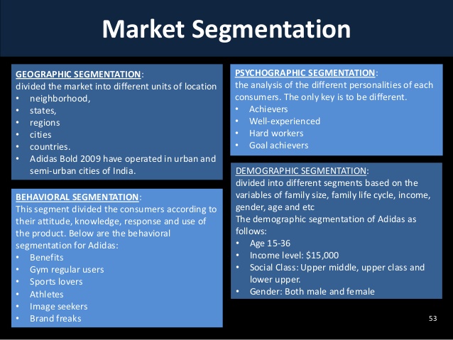 nike segmentation analysis