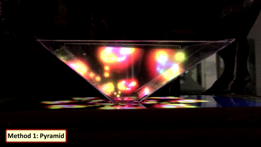 DIY Hologram Pyramid and Pepper's Ghost Hackaday.io