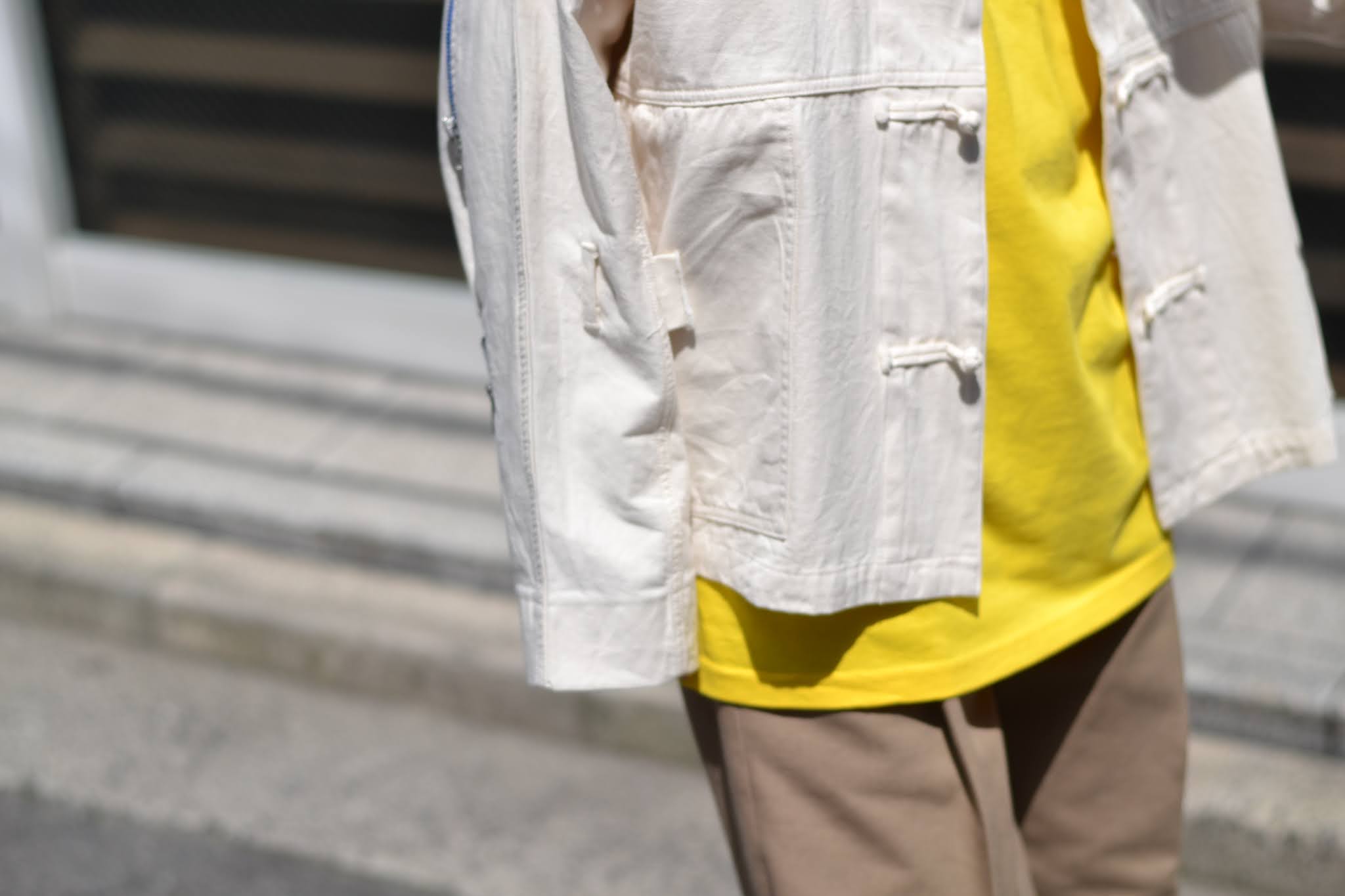 カラフルセット 3個 PHINGERIN 変形ノーカラージャケット 紺 ピン