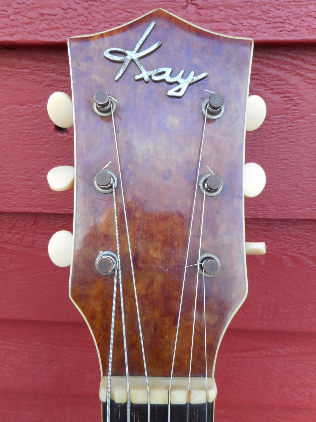 Your Grandpa's Guitar: 1950's Kay K161 Thin Twin Electric Guitar - AKA ...