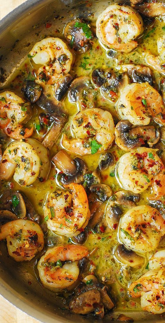 Pesto Mushroom Shrimp Delicious Vegan Keto Recipes For Breakfast