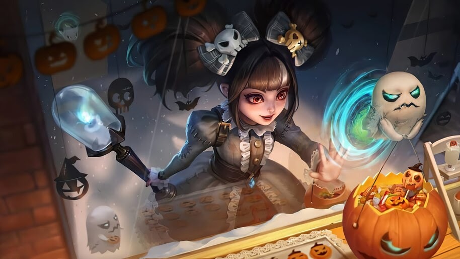 Lylia, Haunted Doll, Mobile Legends, Skin, 4K, #8.196 Wallpaper