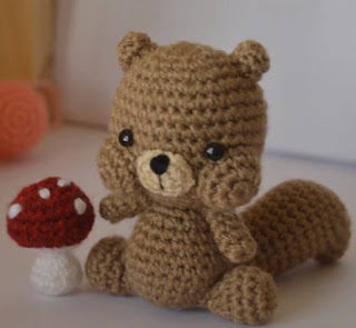 PATRON GRATIS ARDILLA AMIGURUMI 45989