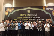 PEMPROV SUMSEL AJAK RATUSAN AWAK MEDIA BUKA BERSAMA DI NOVOTEL