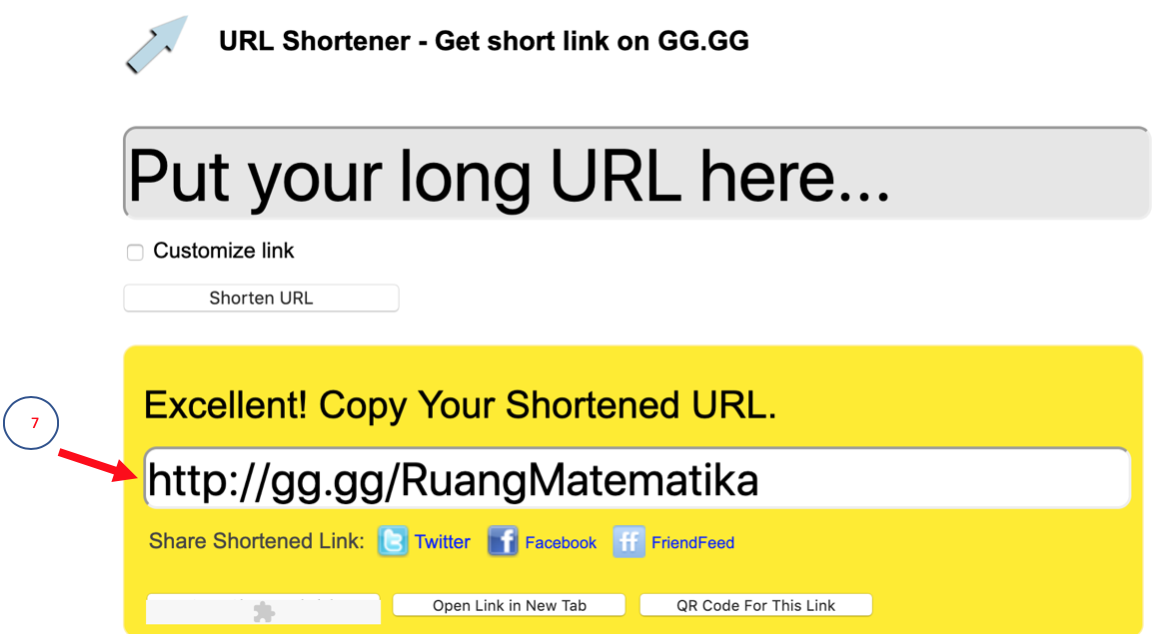 Memperpendek Link (Shorten) Media Edukasi